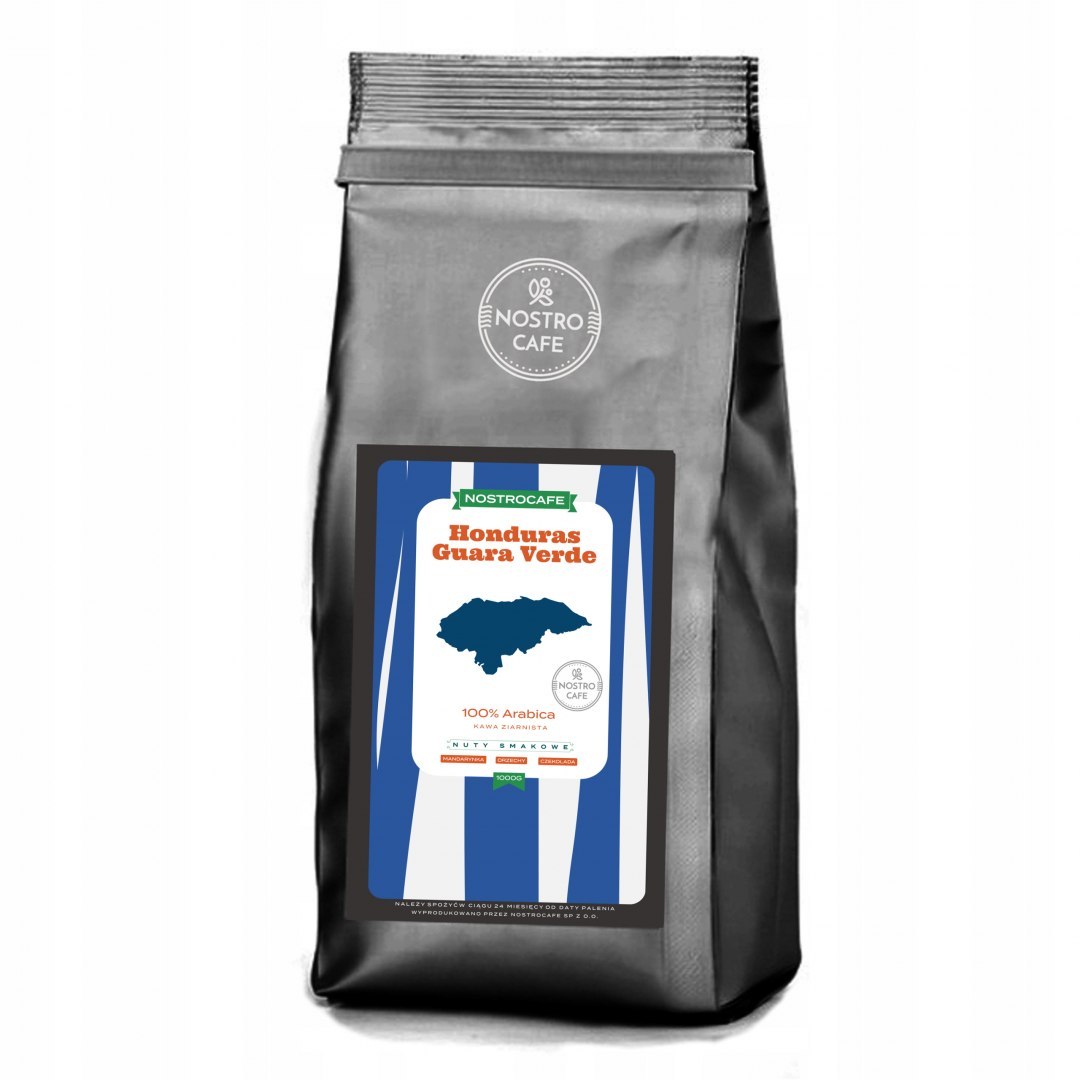 Kawa Ziarnista 1KG HONDURAS GV Świeżo Palona Kawa Ziarnista 1KG HONDURAS GV Świeżo Palona