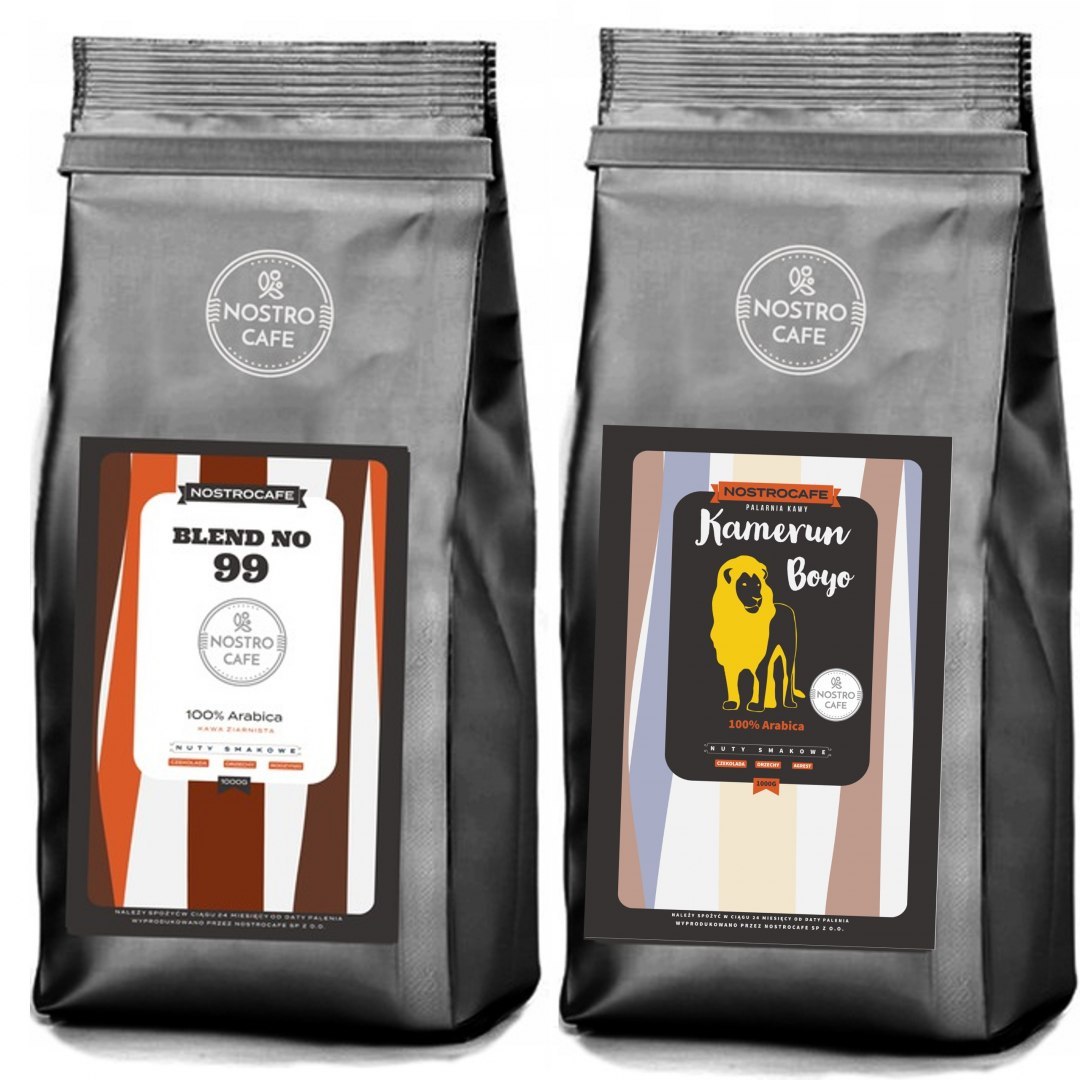 Kawa Ziarnista 2KG BLEND 99, KAMERUN BOYO Kawa Ziarnista 2KG BLEND 99, KAMERUN BOYO