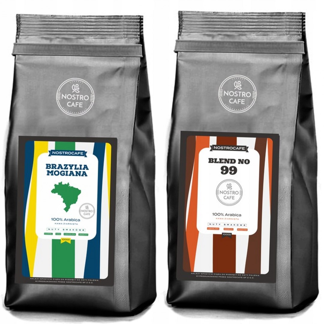 Kawa Ziarnista 2KG BRAZYLIA MOGIANA - BLEND 99 Kawa Ziarnista 2KG BRAZYLIA MOGIANA - BLEND 99