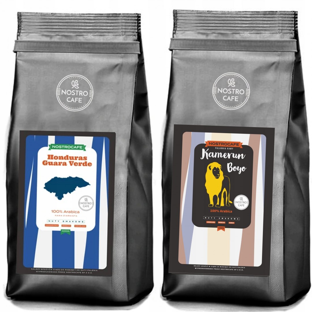 Kawa Ziarnista 2KG HONDURAS GV KAMERUN BOYO Kawa Ziarnista 2KG HONDURAS GV KAMERUN BOYO