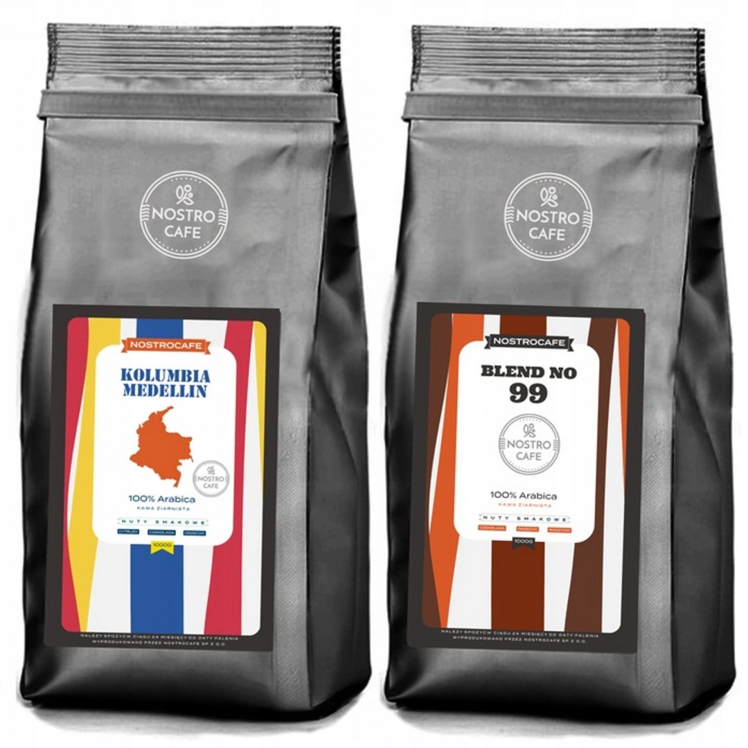 Kawa Ziarnista 2KG KOLUMBIA MEDELLIN - BLEND 99 Kawa Ziarnista 2KG KOLUMBIA MEDELLIN - BLEND 99