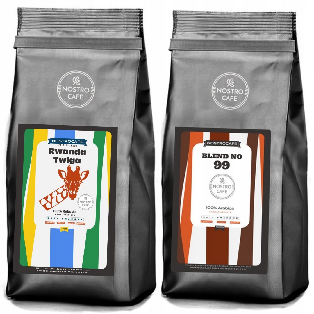 Kawa Ziarnista 2KG Rwanda Twiga - BLEND 99 Kawa Ziarnista 2KG Rwanda Twiga - BLEND 99