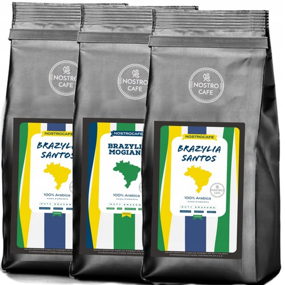 Kawa Ziarnista 3KG - 2xSANTOS, MOGIANA Kawa Ziarnista 3KG - 2xSANTOS, MOGIANA
