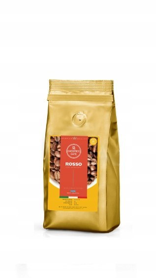 Kawa Ziarnista ROSSO 1KG - Arabika - Świeżo Palona Kawa Ziarnista ROSSO 1KG - Arabika - Świeżo Palona